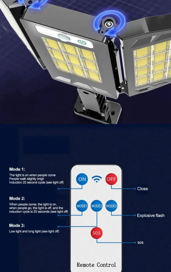 Folding solar street light - Image 3